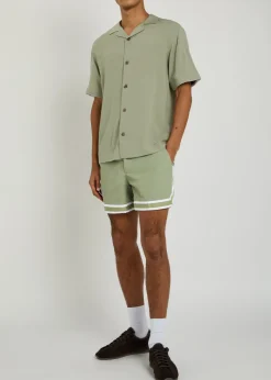 Baller nylon swim shorts