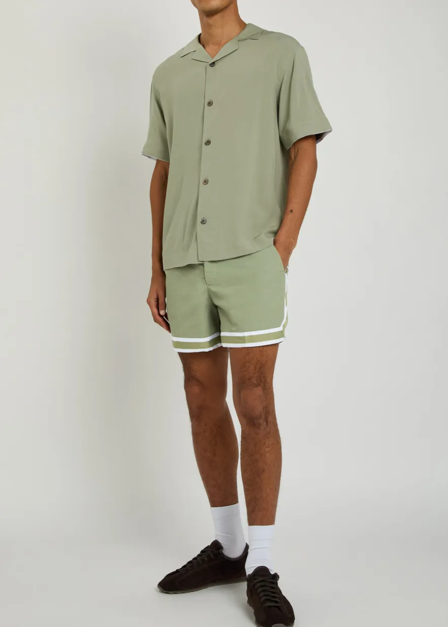 Baller nylon swim shorts
