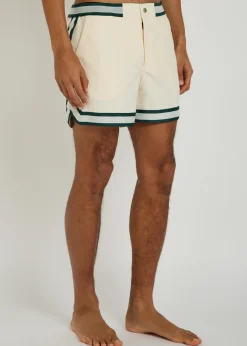 Baller nylon swim shorts