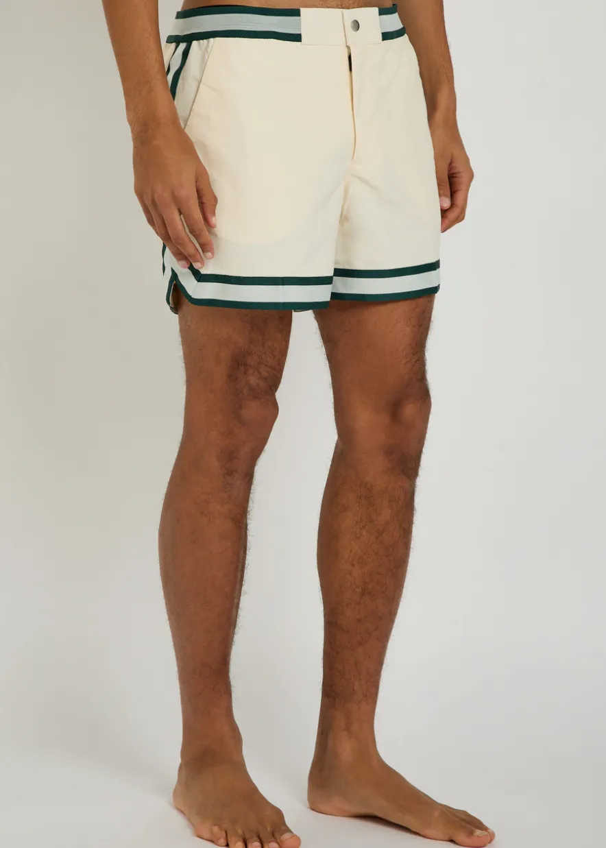Baller nylon swim shorts