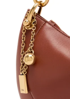 Banana leather shoulder bag