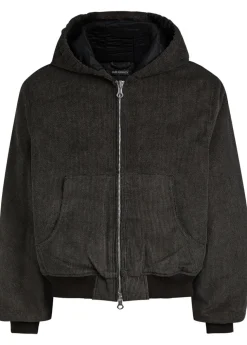 Bank quilted corduroy jacket