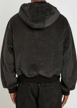 Bank quilted corduroy jacket