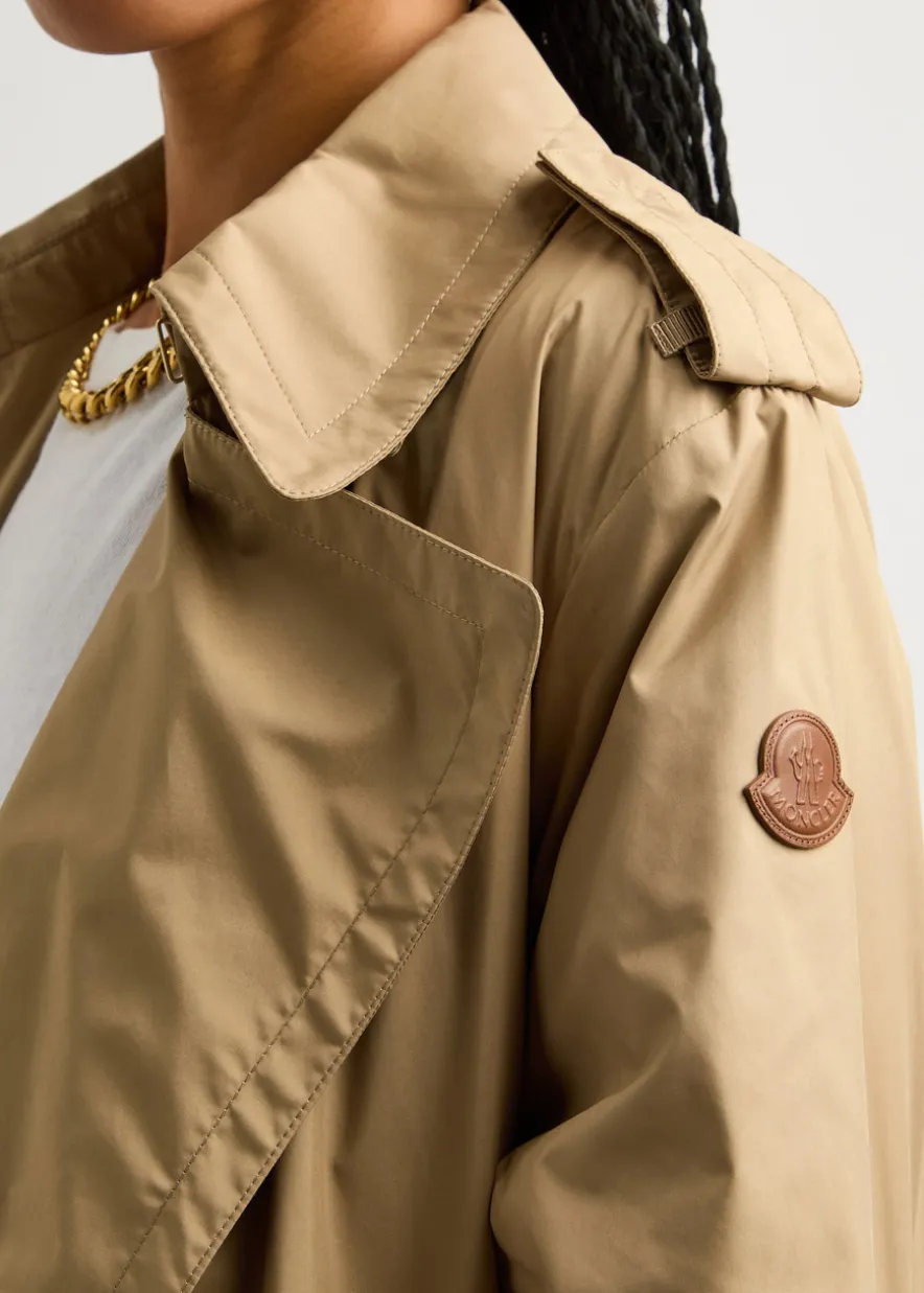 Barbetane shell trench coat