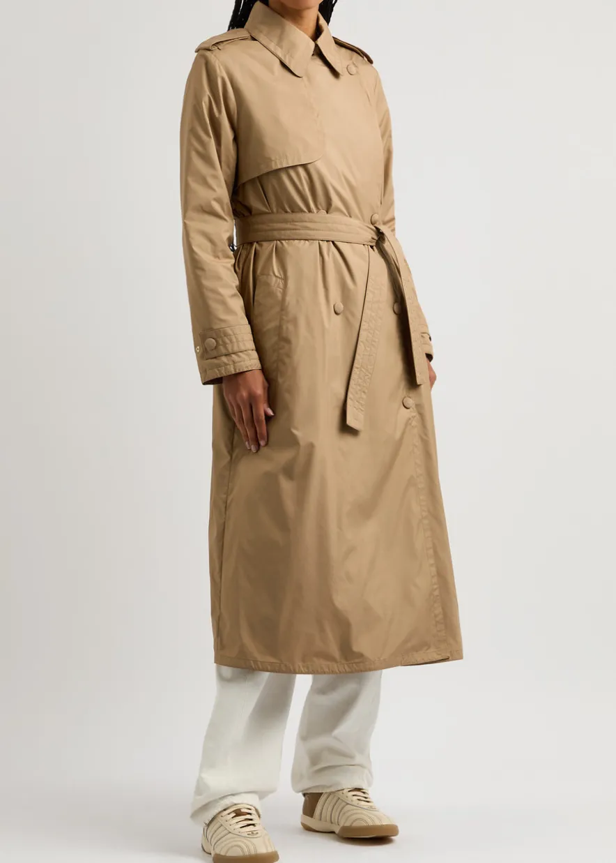 Barbetane shell trench coat
