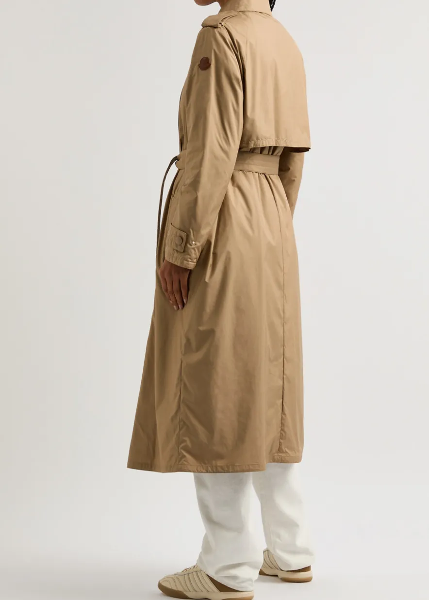 Barbetane shell trench coat