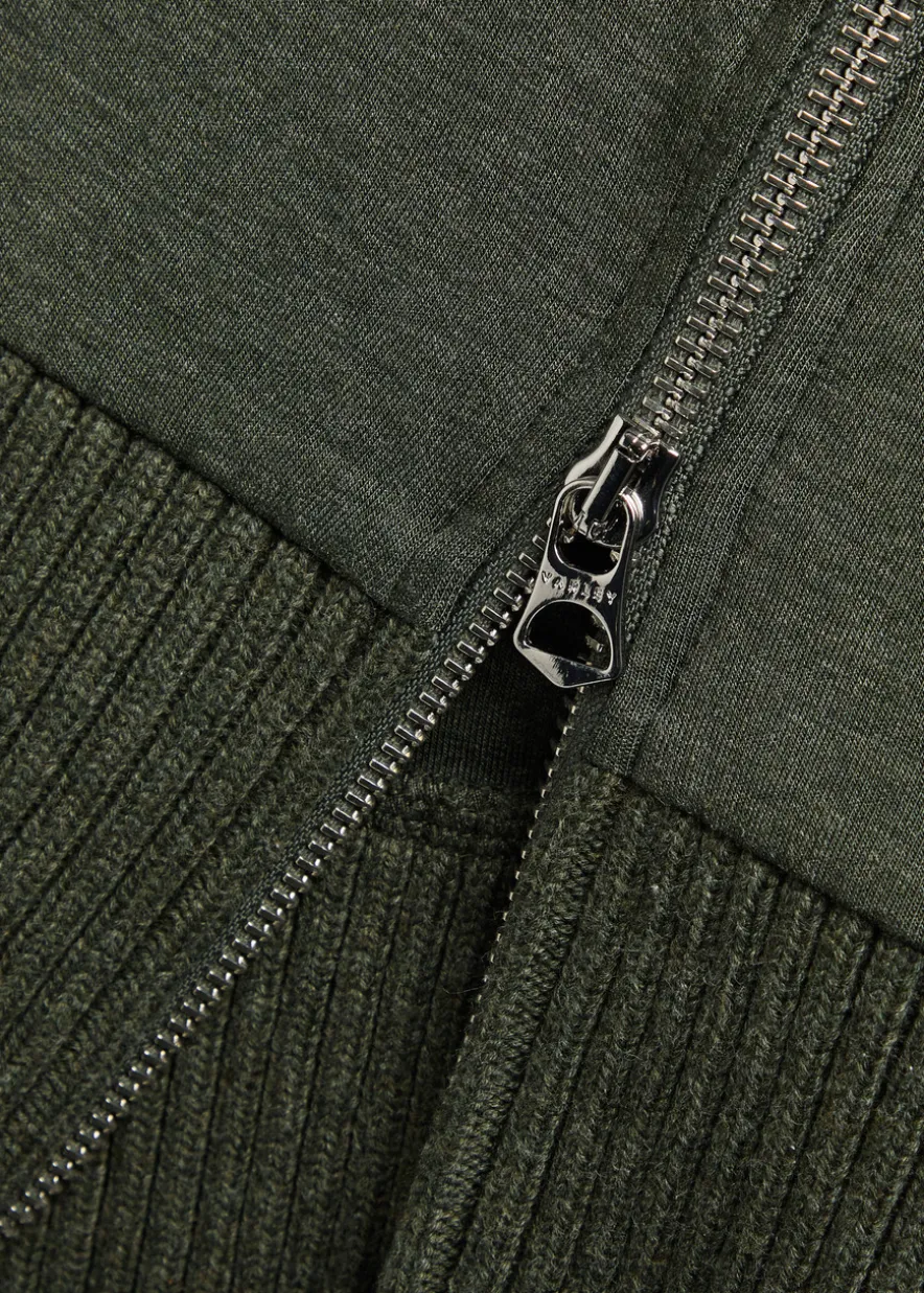 Barker high-neck stretch-jersey sweatshirt