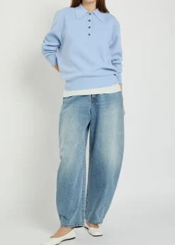 Barrel-leg jeans