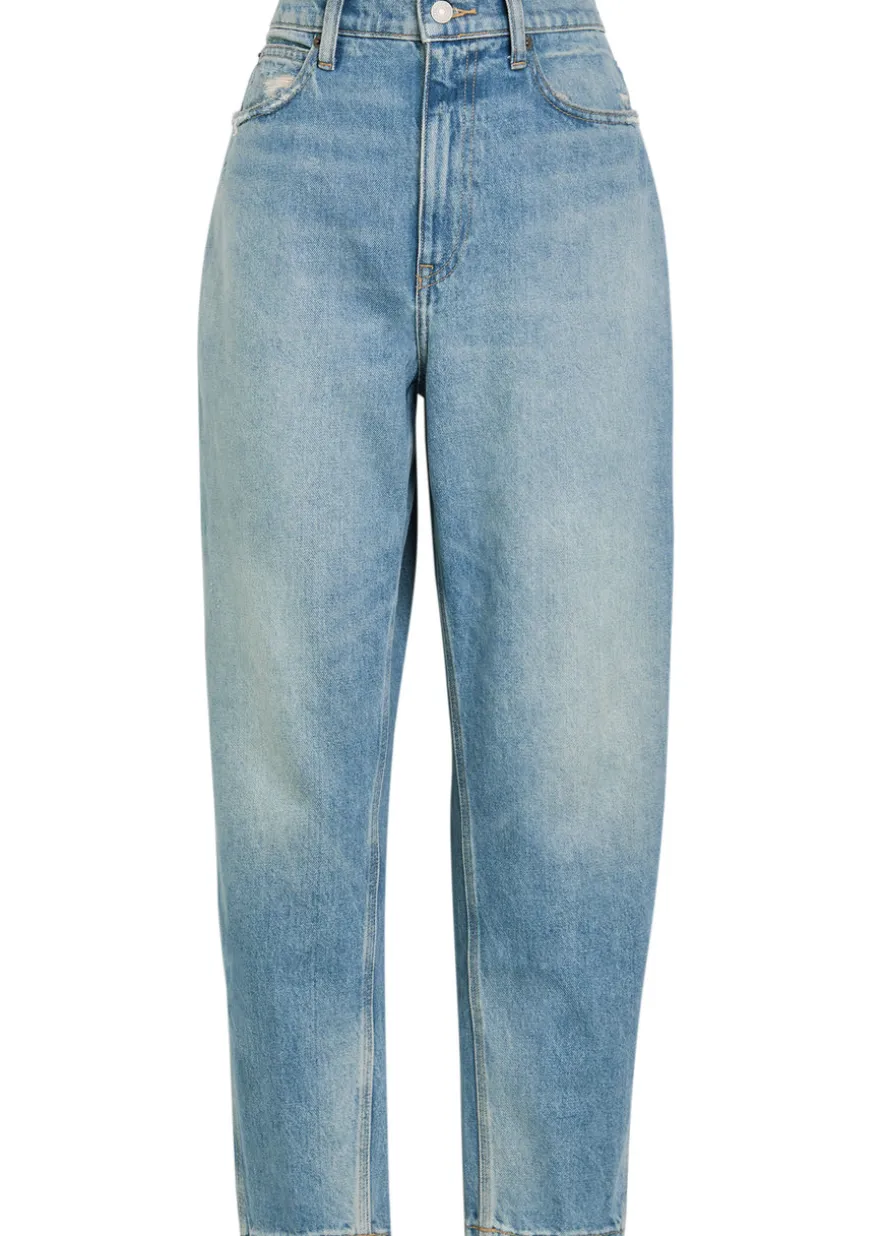 Barrel-leg jeans