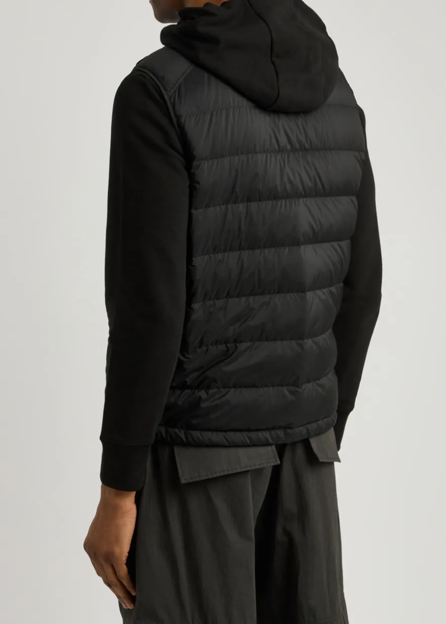 Barthe quilted shell gilet