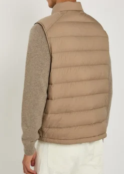 Barthe quilted shell gilet