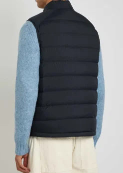 Barthe quilted shell gilet