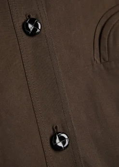 Basoto belted cotton trench coat