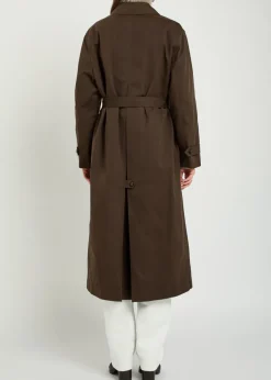 Basoto belted cotton trench coat