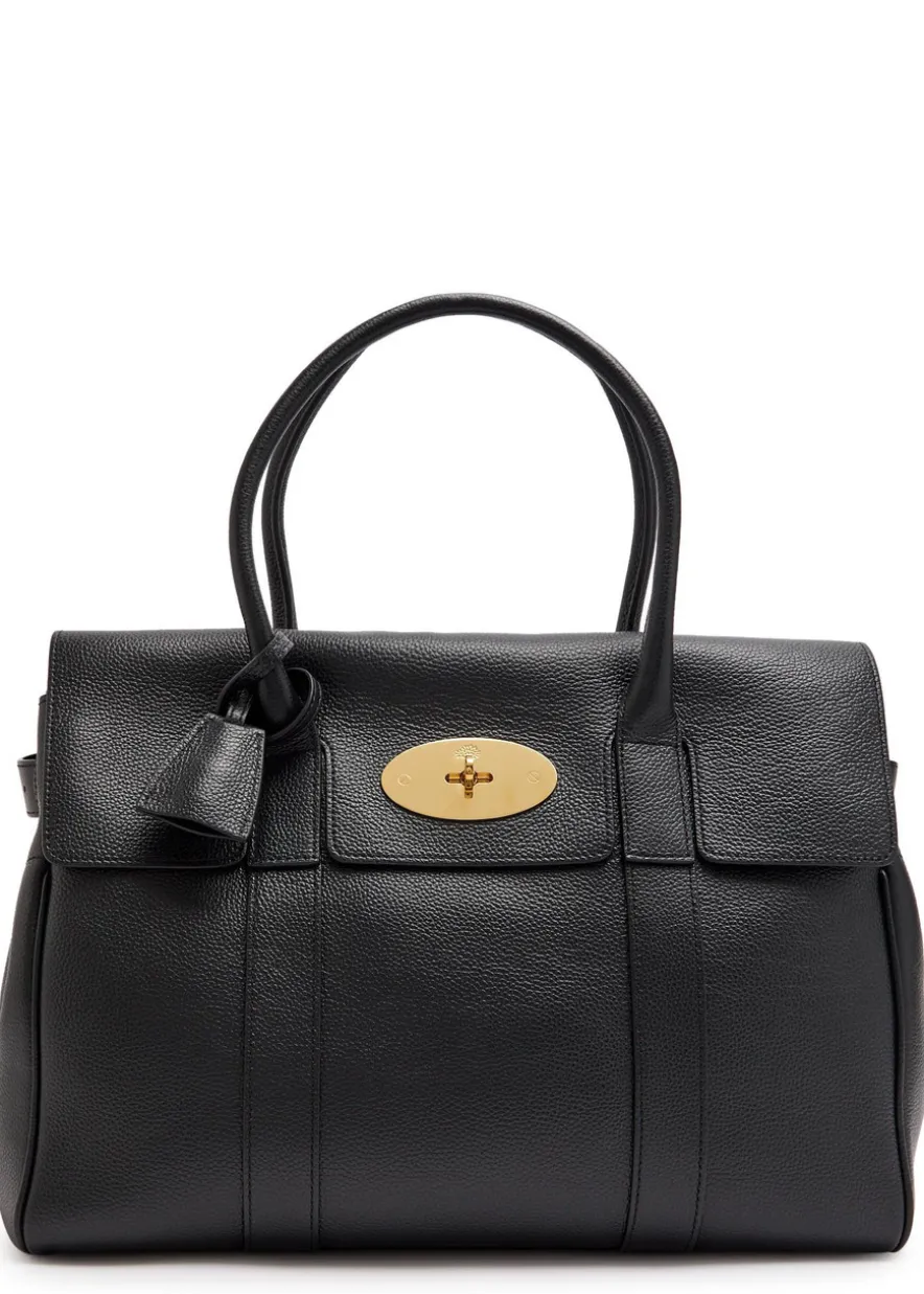 Bayswater classic small grained leather tote