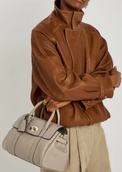 Bayswater grained leather cross-body bag