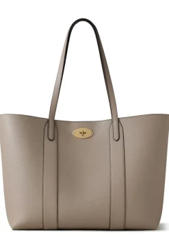 Bayswater grained leather small tote bag