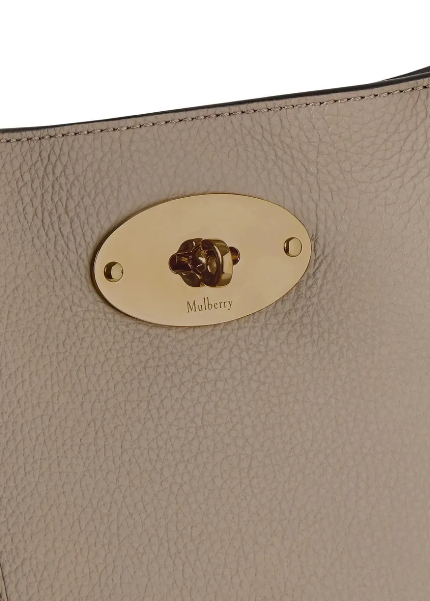 Bayswater grained leather small tote bag