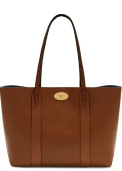 Bayswater grained leather small tote bag