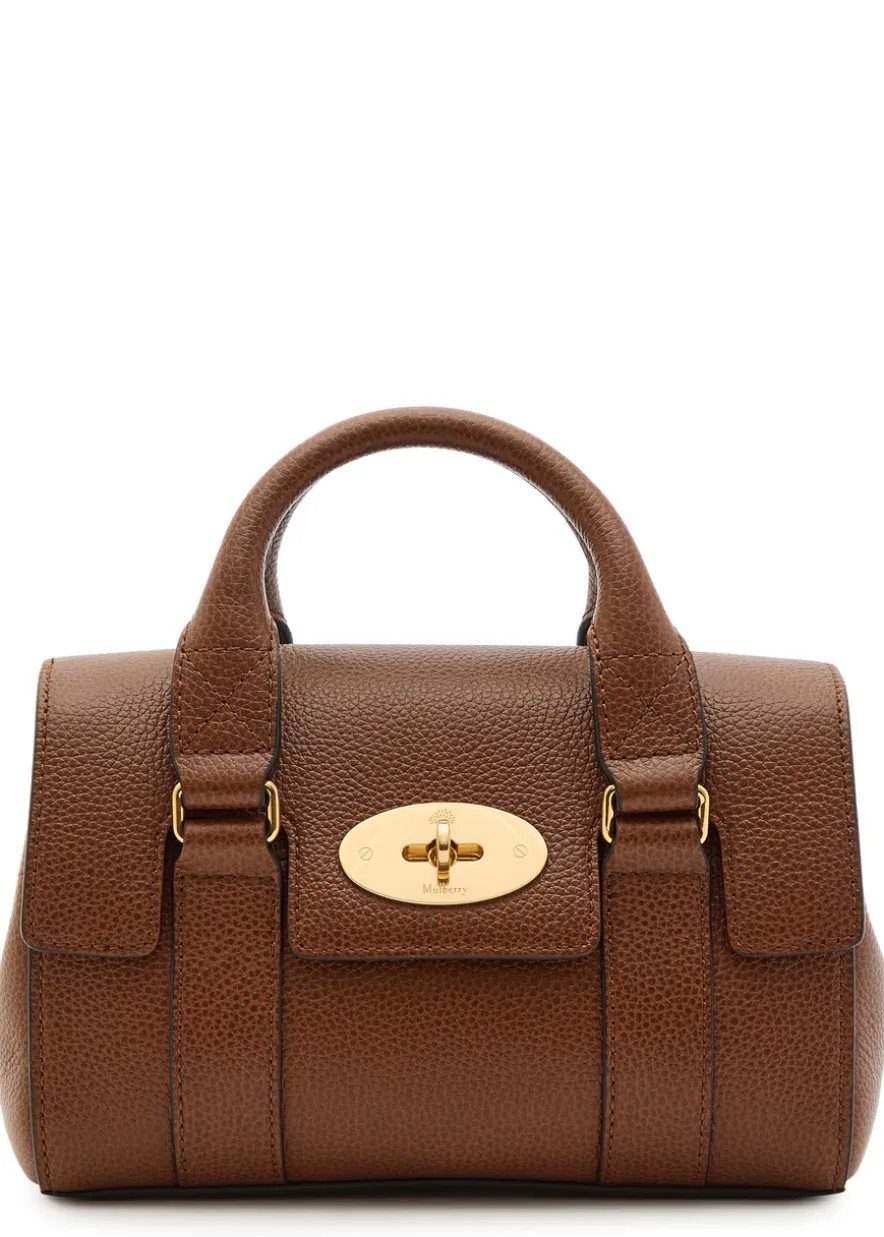 Bayswater heritage mini grained leather cross-body bag