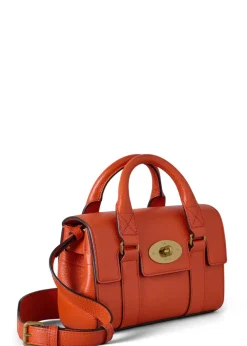 Bayswater heritage mini grained leather cross-body bag