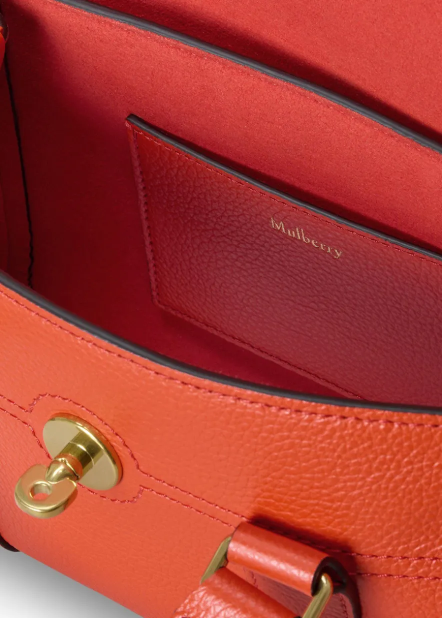 Bayswater heritage mini grained leather cross-body bag
