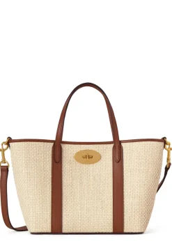 Bayswater mini raffia cross-body bag