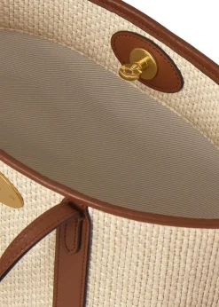 Bayswater mini raffia cross-body bag