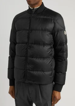 Bazena quilted shell bomber jacket