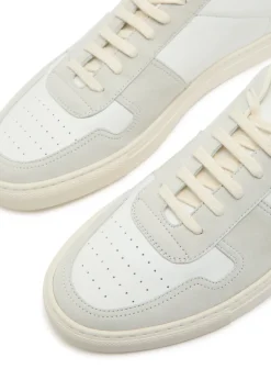 Bball panelled leather sneakers