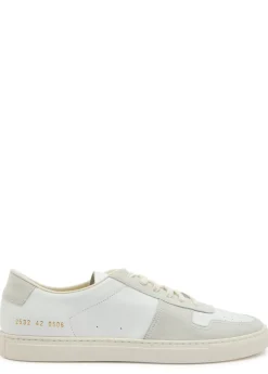 Bball panelled leather sneakers