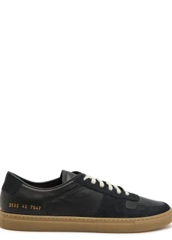 Bball panelled leather sneakers