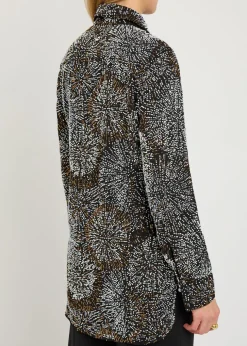 Bead-embellished shirt