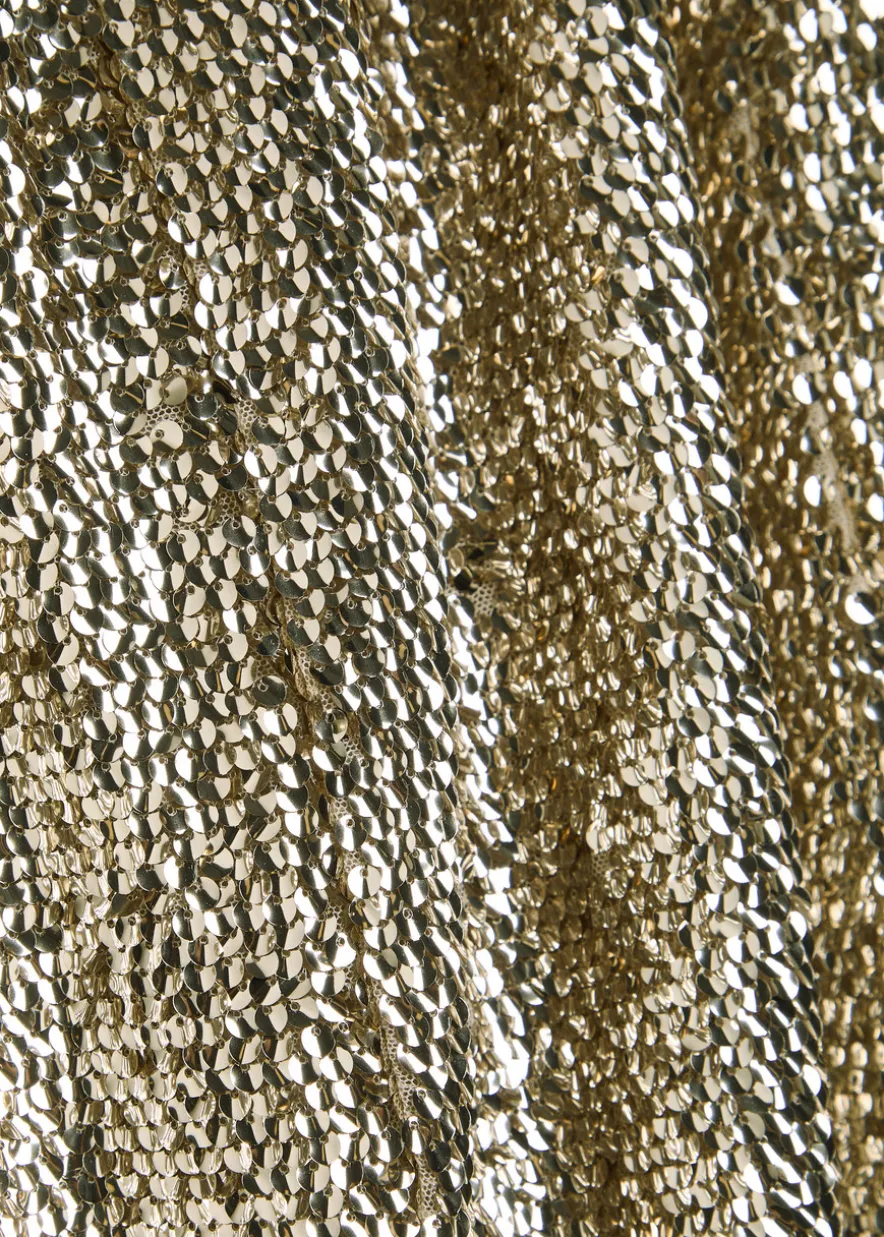 Beatrice sequin-embellished gown