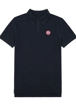 Beckley logo piqué cotton polo shirt