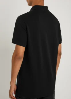 Beckley logo piqué cotton polo shirt