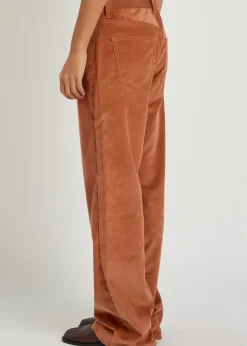 Bec straight-leg corduroy jeans