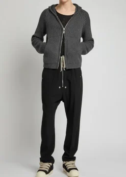 Bela tapered-leg wool trousers