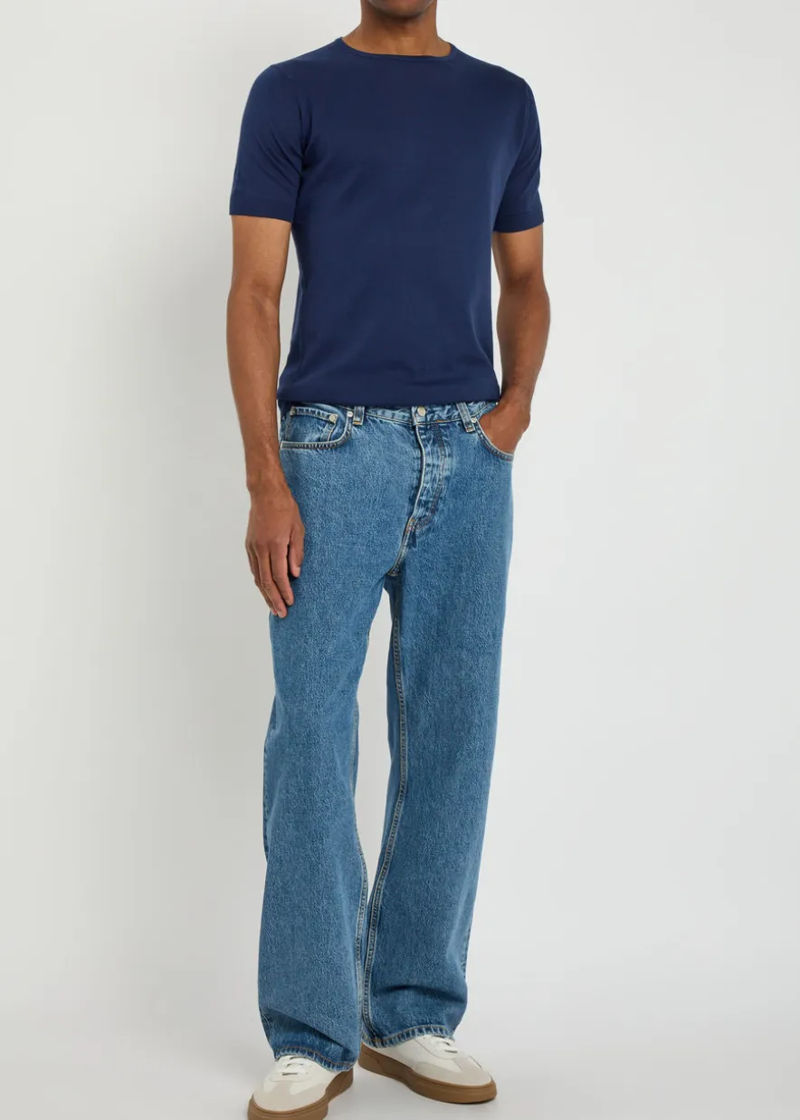 Belden fine-knit cotton T-shirt