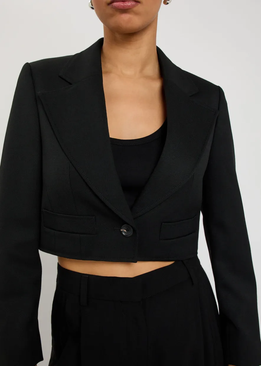 Belino cropped wool jacket