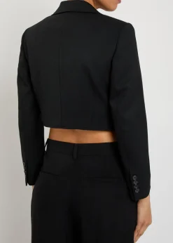 Belino cropped wool jacket