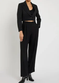 Belino cropped wool jacket