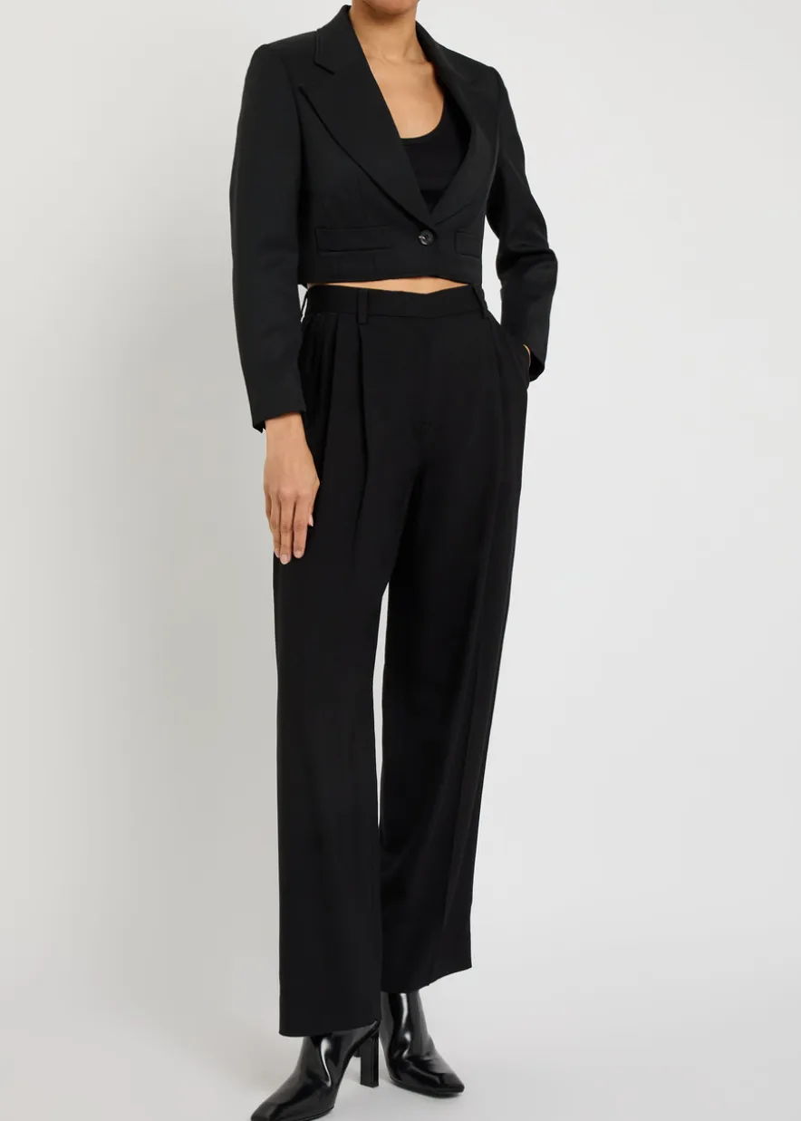 Belino cropped wool jacket