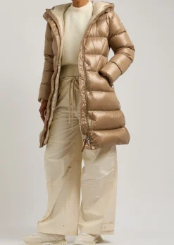 Bellevue quilted nylon coat
