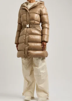 Bellevue quilted nylon coat