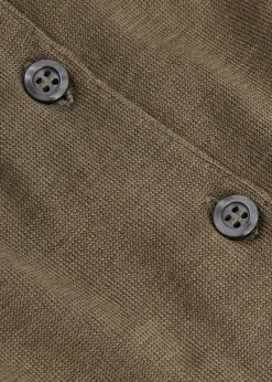 Belper wool polo shirt