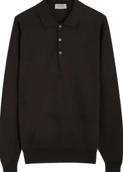 Belper wool polo shirt