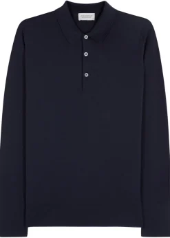 Belper wool polo shirt