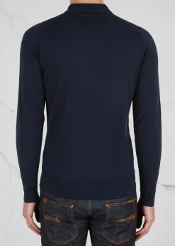 Belper wool polo shirt