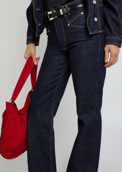 Belvia straight-leg jeans